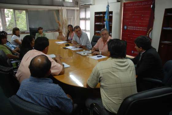 El ministro Loutaif recibió a la cooperativa Sureste Salteña