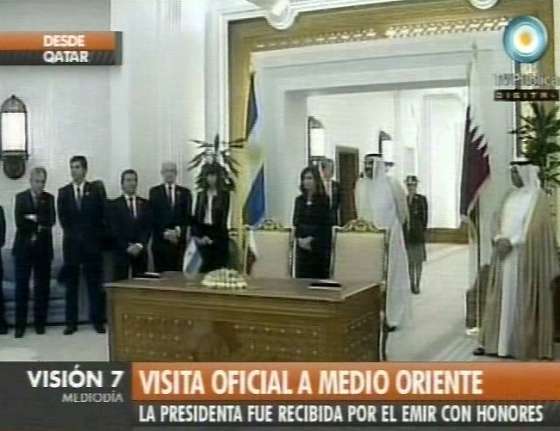 Comenzó la actividad oficial de Urtubey en Qatar