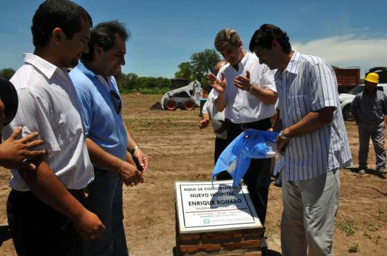 El Gobernador visitó el predio donde se construirá el hospital de El Quebrachal
