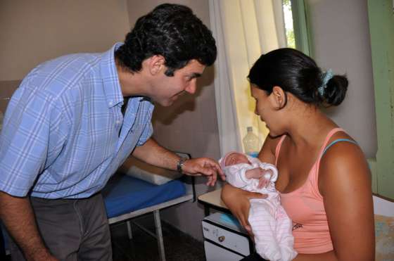 Diversas obras inauguró el Gobernador en El Galpón