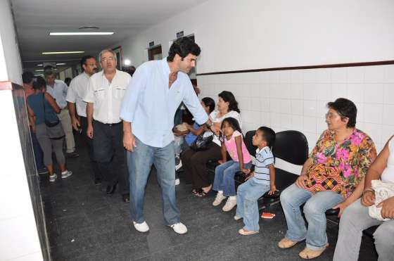 El Gobernador Urtubey verificó el avance de obras que se llevan adelante en Tartagal 