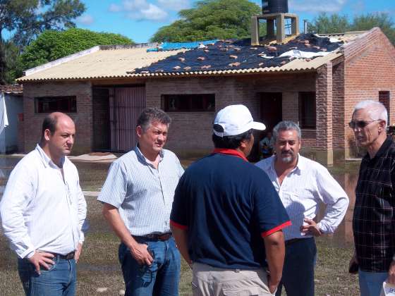 Asistencia para damnificados por lluvias de El Galpón y San Antonio de los Cobres