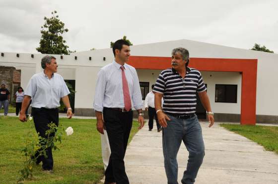 El gobernador Urtubey verificó el avance de obras que se llevan adelante en Güemes