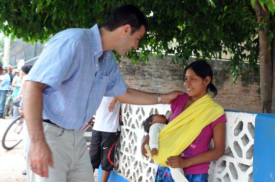 En Ballivián, Urtubey dialogó con miembros de las comunidades aborígenes