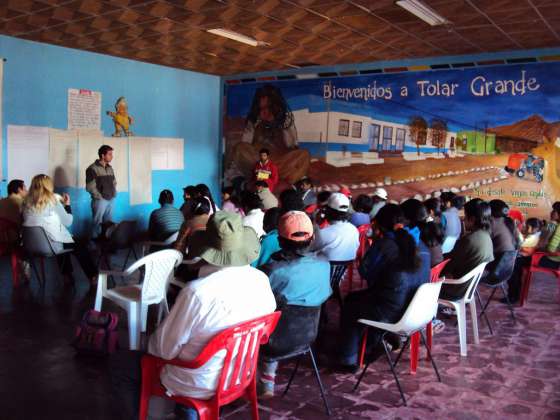 Se desarrollaron  talleres de planificación estratégica en Tolar Grande