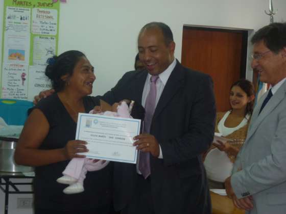 El Gobierno iniciará obras de infraestructura urbana en barrio La Paz