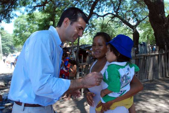 Urtubey verificó tareas del Programa de Inclusión Social en Tartagal 
