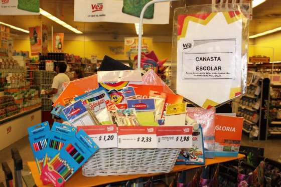 Habrá precios promocionales para la canasta escolar