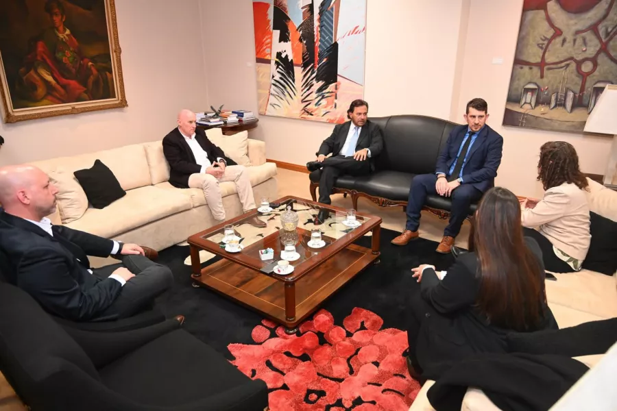 Encuentro en Casa de Gobierno.