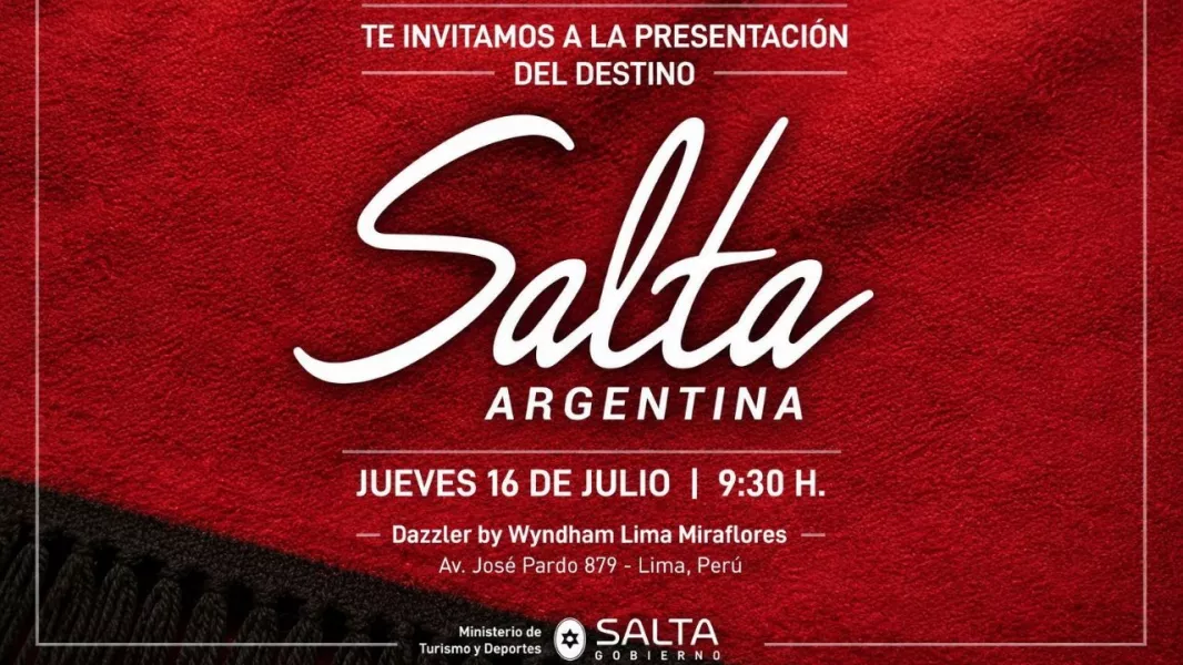Salta llega a Lima para promocionar el destino y consolidar su conectividad aérea