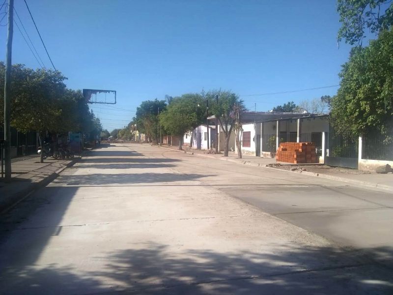 Zonder twijfel US dollar katje Noticia: Obras de pavimentación en Las Lajitas