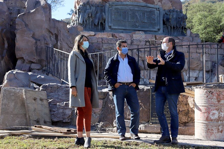 Los trabajos se ejecutan de acuerdo a los plazos establecidos. El proyecto se ejecuta en el marco del bicentenario del fallecimiento del héroe nacional.