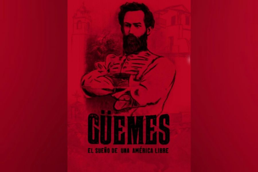 Es una producción salteña de cuatro capítulos que relata la vida del General Martín Miguel de Güemes. Se estrenará hoy y se emitirá en los canales de Salta.