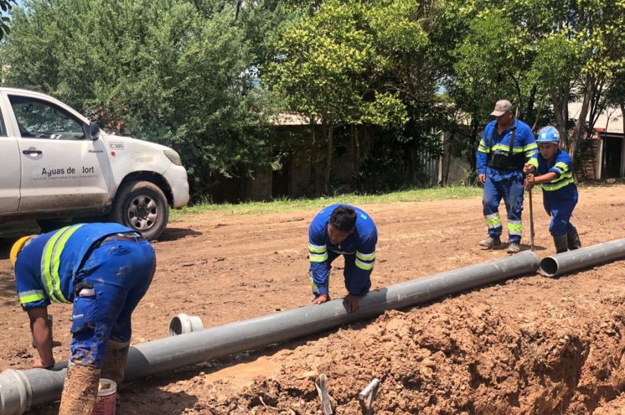 Avanza el Plan de Recambio de Cañerías en la zona macrocentro de la ciudad