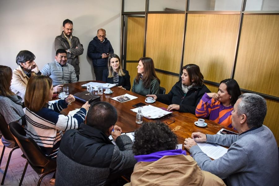 The Women’s Secretariat and the Undersecretary of Social Medicine met with the senators