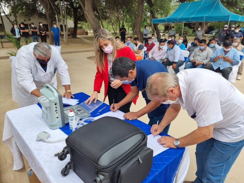 Se fortaleció el servicio de Diagnóstico por Imágenes en los hospitales de Tartagal y Santa Victoria Este