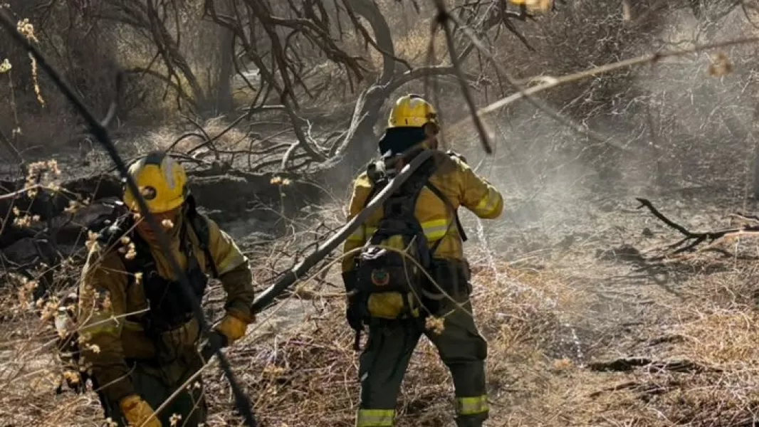 Intensificaron los trabajos de lucha contra los incendios en Cafayate