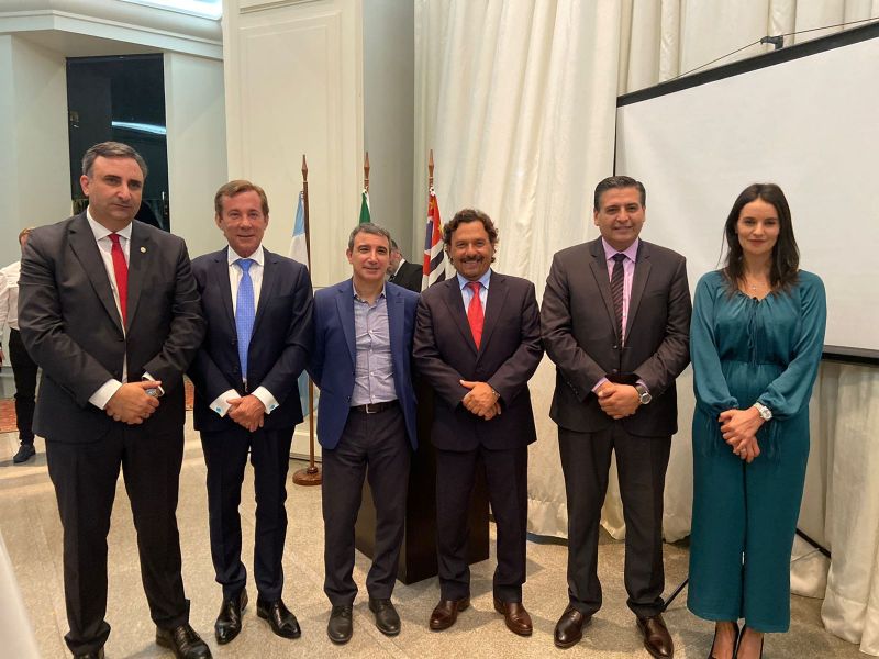 El gobernador Sáenz participa en Brasil de la Feria World Travel Market