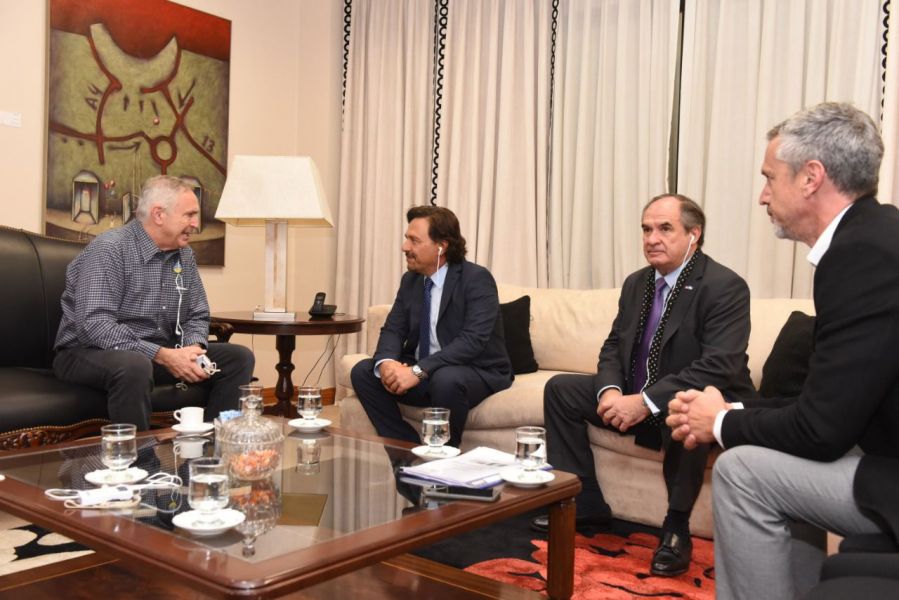 El gobernador Sáenz y el Embajador de EE.UU avanzaron en una amplia agenda bilateral