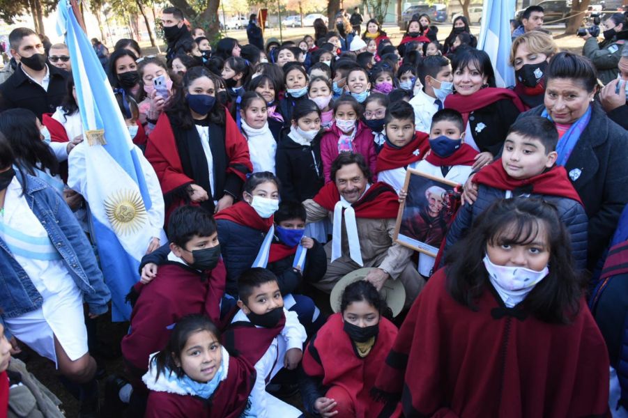 “Tenemos el privilegio de haber nacido en esta tierra gaucha”, dijo Sáenz