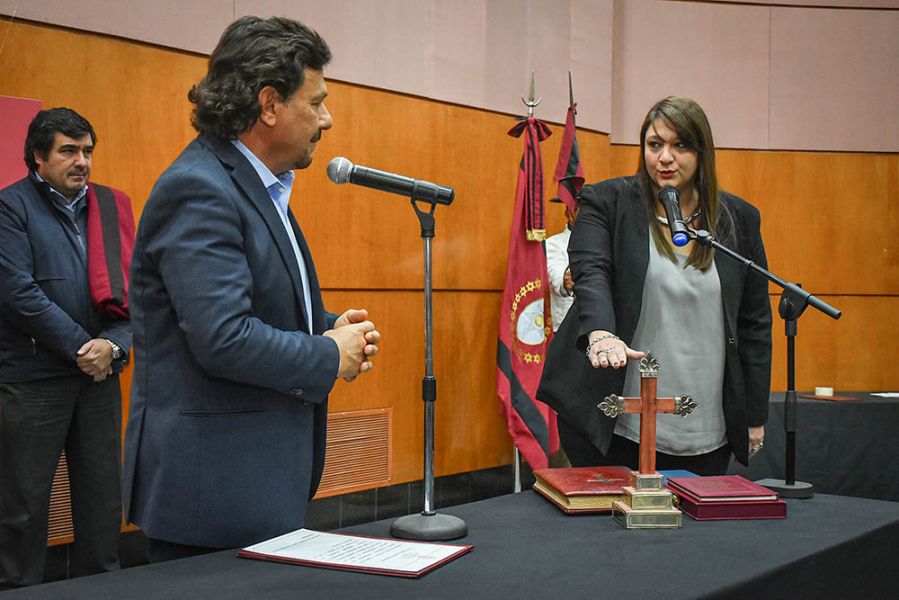 El gobernador Sáenz tomó juramento a la nueva Secretaria de Minería y Energía de Salta