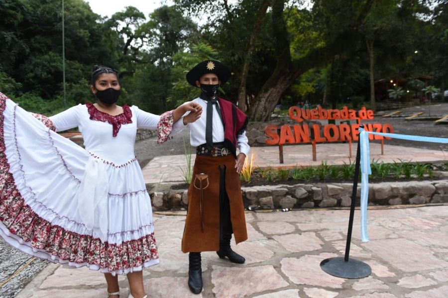 La puesta en valor de la Quebrada de San Lorenzo potencia este ícono turístico, dijo Sáenz.