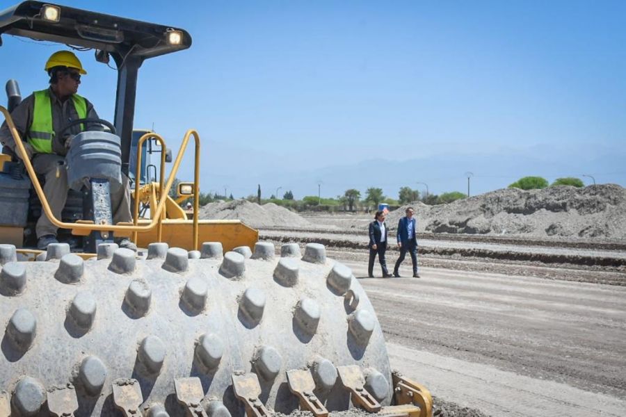 El gobernador Sáenz y el ministro Katopodis recorrieron tres importantes obras en Capital