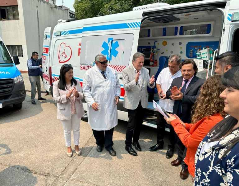 Salta tiene la ambulancia pediátrica neonatal más equipada del país