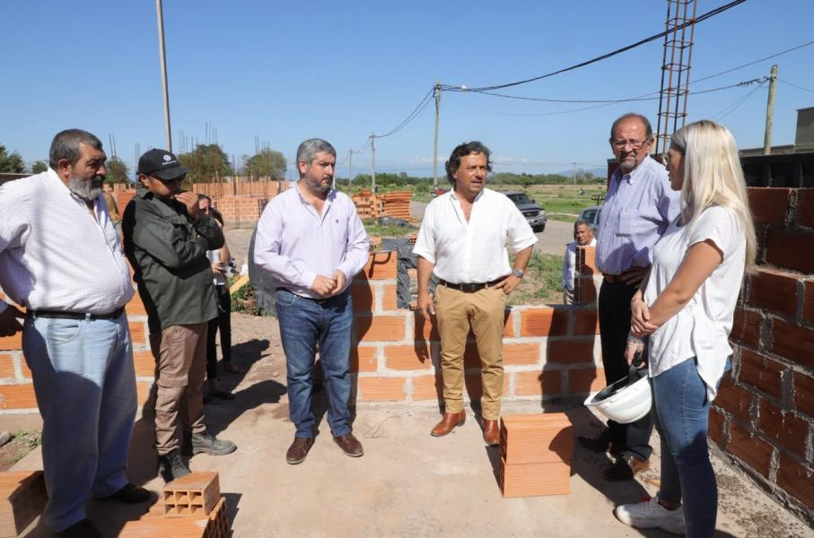 ”En El Galpón hay obras urbanas, de educación, viviendas, agua y saneamiento por casi $700 millones”, dijo Sáenz