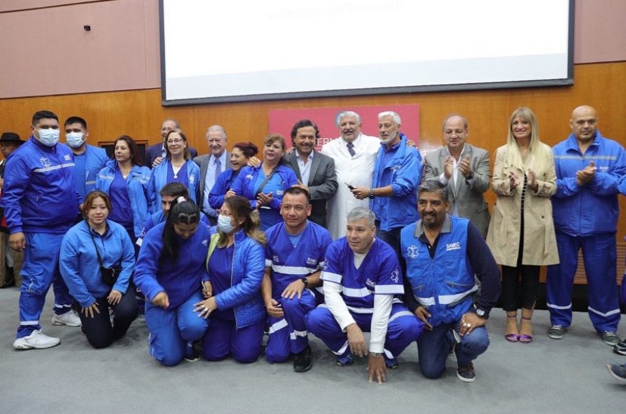 Inversión histórica en Salud: Sáenz presentó el nuevo Hospital de Emergencias y entregó ambulancias