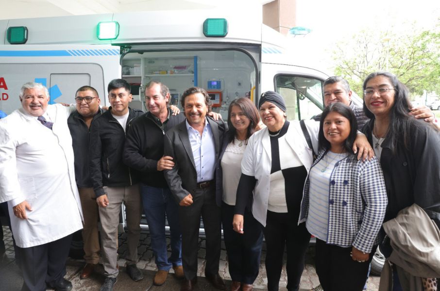 Inversión histórica en Salud: Sáenz presentó el nuevo Hospital de Emergencias y entregó ambulancias