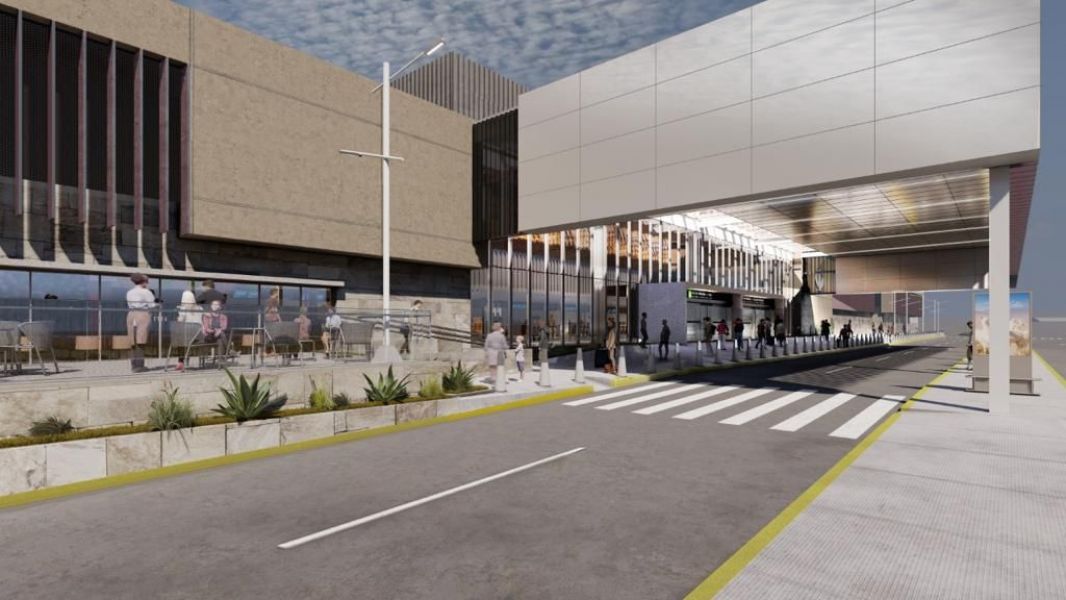 Proyecto de ampliación y remodelación del aeropuerto.