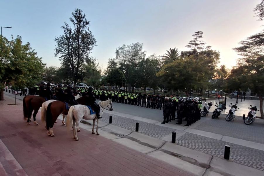 Intenso operativo de seguridad por la Serenata a Cafayate