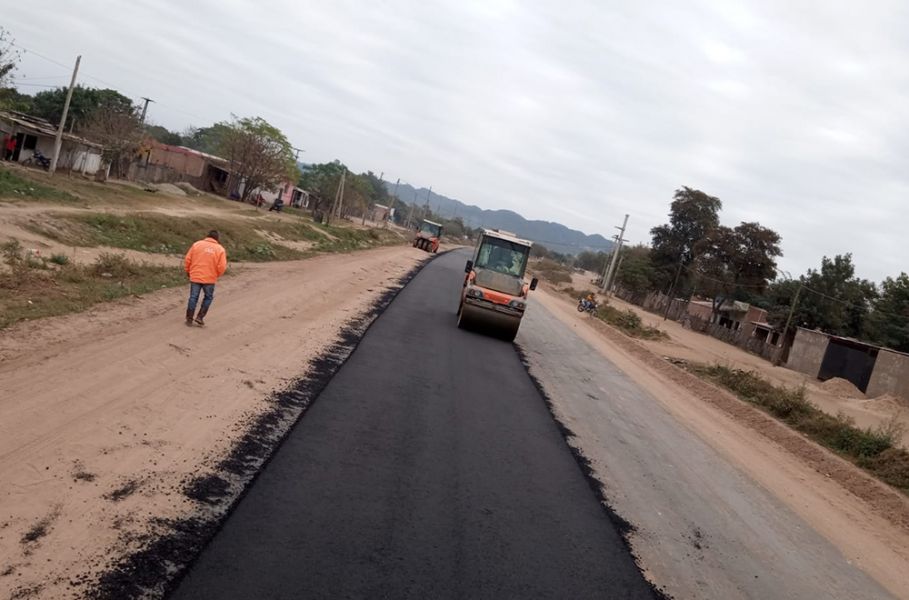 La Provincia completó la pavimentación de 2,4 kilómetros de la ruta nacional Tartagal – Tonono