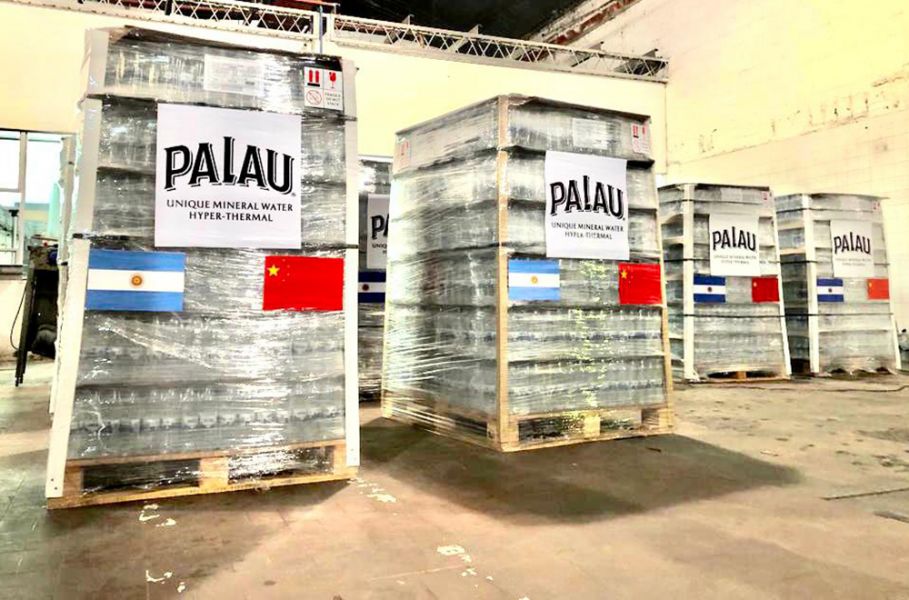 La calidad de Agua Palau llegará a China