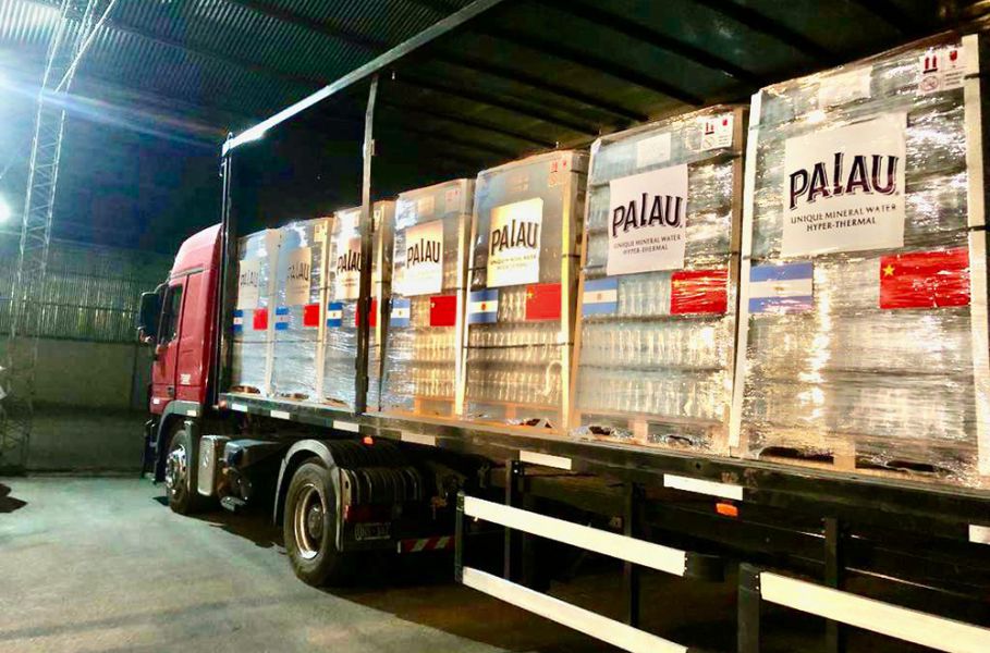 La calidad de Agua Palau llegará a China