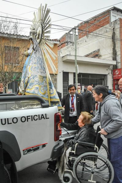 Paso de las imágenes peregrinas