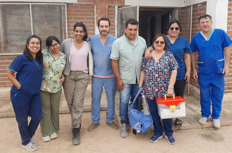 Alrededor de 200 personas indígenas recibieron atención en un despliegue sanitario efectuado en Rivadavia Banda Norte