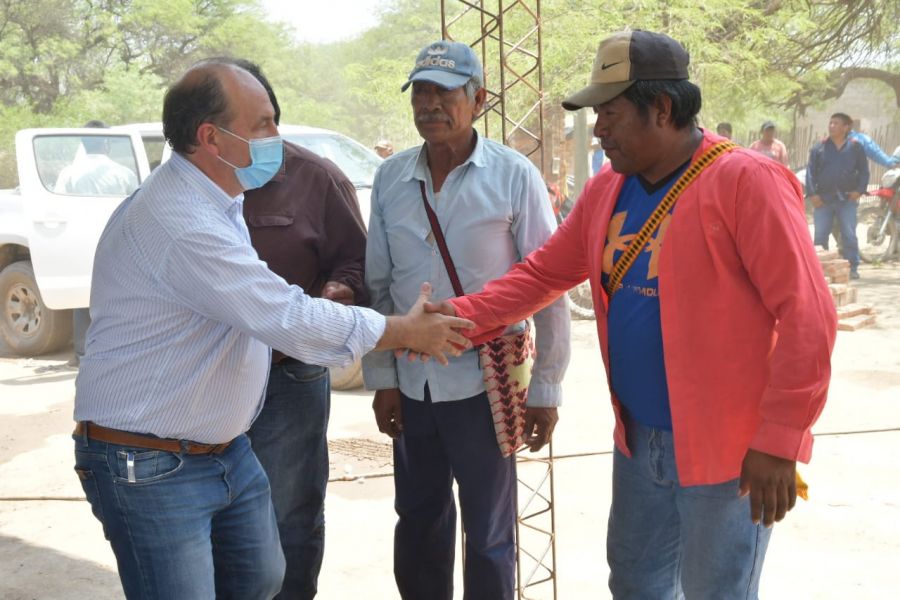 Villada dialogó con comunidades.