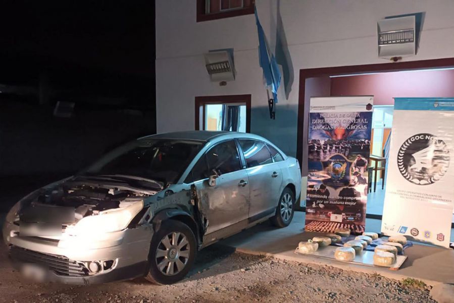 Exitoso operativo contra el narcotráfico sobre ruta nacional 9 en La Caldera