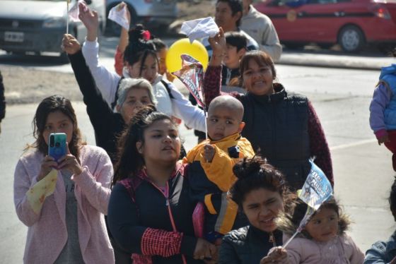 Por segundo año consecutivo las Imágenes Peregrinas recorrieron barrios de la Ciudad de Salta