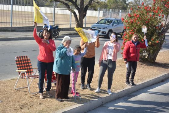 Por segundo año consecutivo las Imágenes Peregrinas recorrieron barrios de la Ciudad de Salta