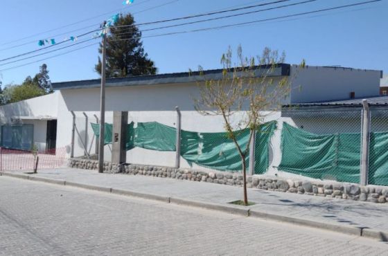 En Cafayate, la obra de la escuela Facundo de Zuviría tiene un importante avance