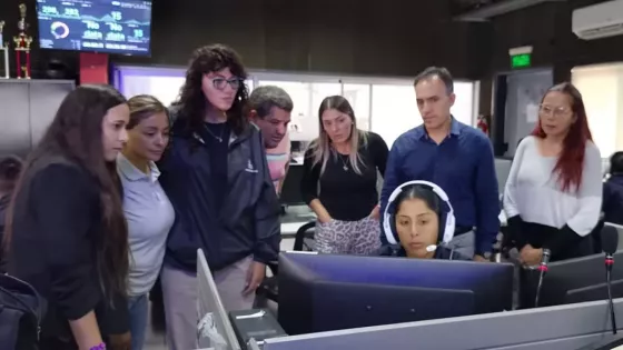 Autoridades de los Parques Urbanos conocieron el funcionamiento del Sistema de Emergencias 911