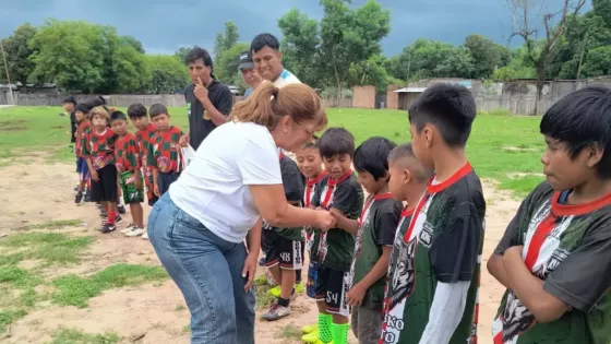 Desarrollo Social promueven el deporte para fortalecer la contención y prevenir adicciones en comunidades originarias