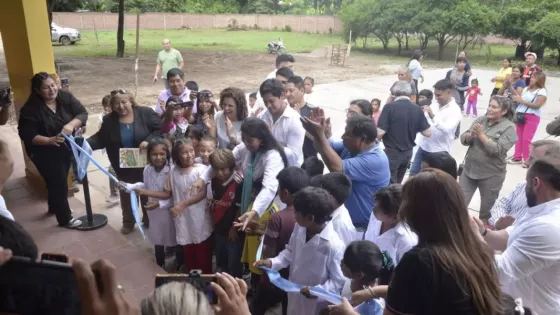 Quedó inaugurada la ampliación de la Escuela Lapacho I en Tartagal