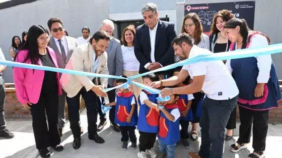 Un espacio de cuidado y oportunidades: Sáenz inauguró el nuevo Centro de Primera Infancia en Campo Quijano