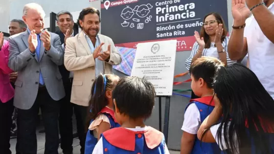 Un espacio de cuidado y oportunidades: Sáenz inauguró el nuevo Centro de Primera Infancia en Campo Quijano