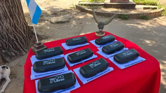 El Gobierno provincial fortalece las políticas públicas de salud visual con entrega gratuita de anteojos