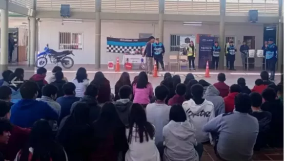 Capacitarán a más de 1500 alumnos del Colegio Normal sobre Educación Vial